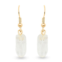 Colors of Brazil Crystal Earrings in Goldtone 10.00 ctw