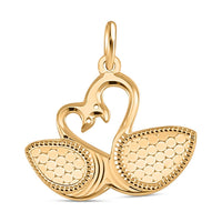 Pendant without Chain in 14K YG Over Sterling Silver 1.10 Grams