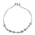 Karis Bracelet in Platinum Bond with Stainless Steel (7.25 In) - Sticky add to cart bar