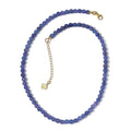 D'Joy Tanzanite Beaded Necklace 18-20 Inches in Vermeil Yellow Gold Over Sterling Silver 128.00 ctw - Sticky add to cart bar