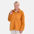 Tamsy Black Faux Suede Button-Up Shacket with Pockets - S - Sticky add to cart bar