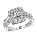 JCK Vegas Deal 10K White Gold Luxuriant Lab Grown Diamond Ring (Size 6.0) 0.75 ctw - Sticky add to cart bar