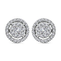 JCK Vegas Deal 10K White Gold Luxuriant Lab Grown Diamond Earrings 0.75 ctw - Sticky add to cart bar