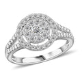 10K White Gold Diamond Ring (Size 10.0) 0.75 ctw - Sticky add to cart bar
