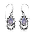 Bali Legacy Moon Glow Moonstone Half Moon Earrings in Sterling Silver 3.25 ctw - Sticky add to cart bar