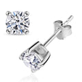 14K White Gold Luxuriant Lab Grown Diamond Earrings 2.00 ctw - Sticky add to cart bar