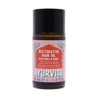 AyurVita Restorative Hair Oil with Amla & Neem (2oz)