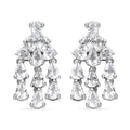Brazilian Petalite Celebrity Earrings in Rhodium Over Sterling Silver 3.85 ctw - Sticky add to cart bar