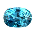 AAAA Cambodian Blue Zircon (Ovl 10x8 mm) 3.00 ctw - Sticky add to cart bar