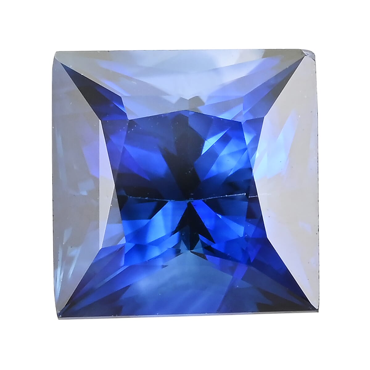Certified & Appraised AAAA Ceylon Blue Sapphire (Sqr Free Size) 1.70 ctw