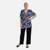 Black Polka Print