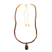Baltic Amber Beaded Adjustable Necklace 18 Inches
