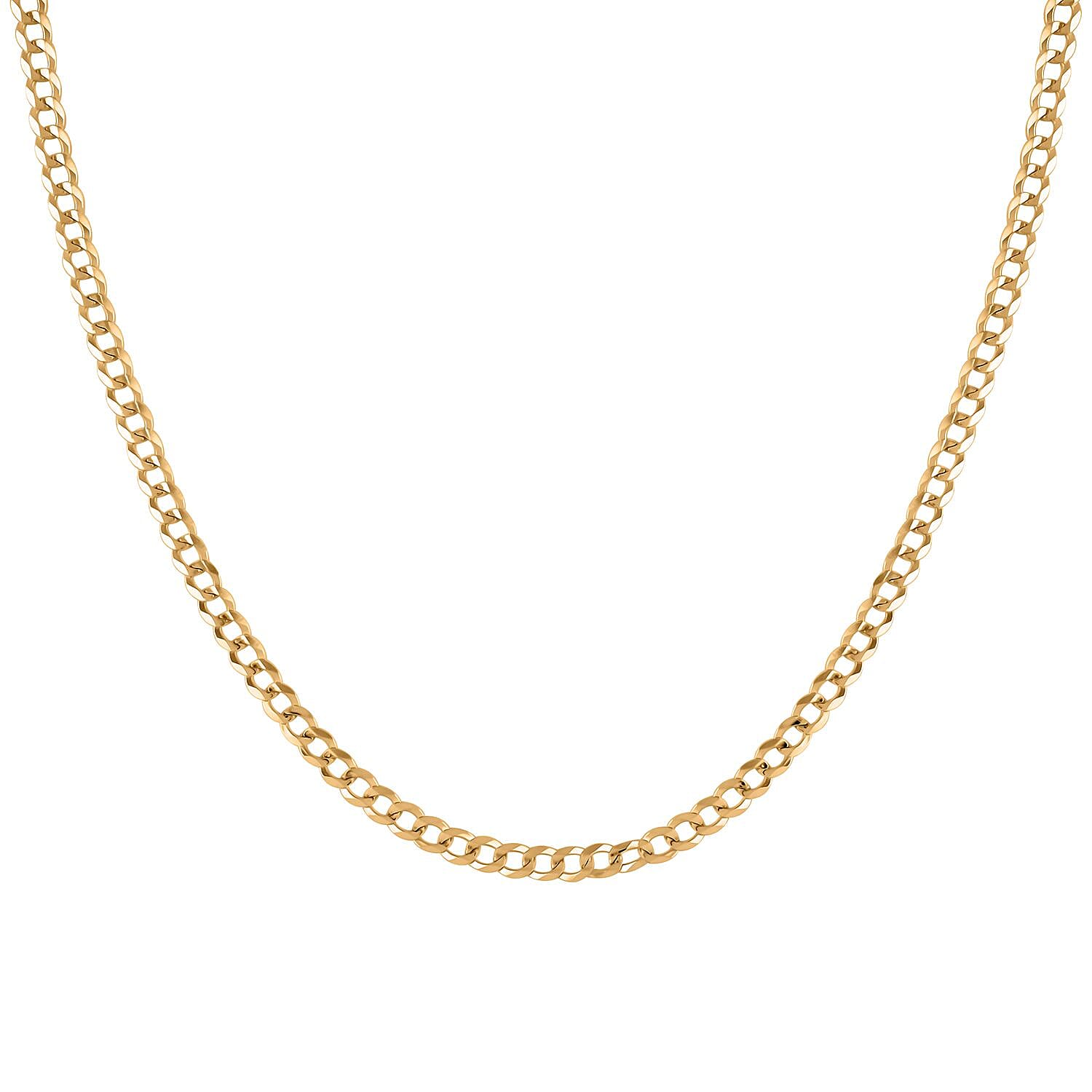 14K Yellow Gold 5mm Cuban Necklace 24 Inches 15.10 Grams