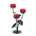 Flower Tree Cup Candle Holder with 3 Clear Red Glass - Sticky add to cart bar