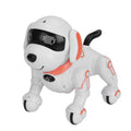 Orange Remote Control Robotic Toy Dog Touchable Interaction in 3 Modes, Programmable with 50 Actions, Adjustable Volume, 6 Early Education Stories, 26 ABC English Words - Sticky add to cart bar