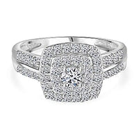 Luxuriant Lab Grown Diamond 0.75 ctw Ring in 10K Yellow Gold (Size 9.0)