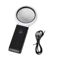 Portable, Adjustable, Foldable, Reading LED Magnifying Glass