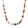 D'Joy Multi Color Quartz Beaded Graduated Necklace 18-20 Inches in Vermeil Yellow Gold Over Sterling Silver 250.00 ctw - Sticky add to cart bar