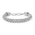 Artisan Crafted Sterling Silver Link Chain Bracelet (6.50-8.0In) 18.85 Grams - Sticky add to cart bar