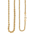 Artisan Crafted 14K Yellow Gold Over Sterling Silver Link Chain Necklace 24 Inches 26.2 Grams - Sticky add to cart bar