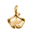Electroform Sea Shell Pendant in 24K Yellow Gold - Sticky add to cart bar