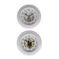Set of 2, Jesus Wall Clock - 1 AA Battery Not Include (9.84"x9.84"x1.65") - Sticky add to cart bar