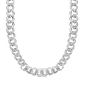 Sterling Silver Link Chain Necklace 18-20 Inches 41.00 Grams - Sticky add to cart bar