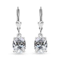Brazilian Petalite Lever Back Earrings in Rhodium Over Sterling Silver 2.75 ctw - Sticky add to cart bar
