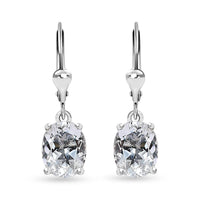Brazilian Petalite Lever Back Earrings in Rhodium Over Sterling Silver 2.75 ctw