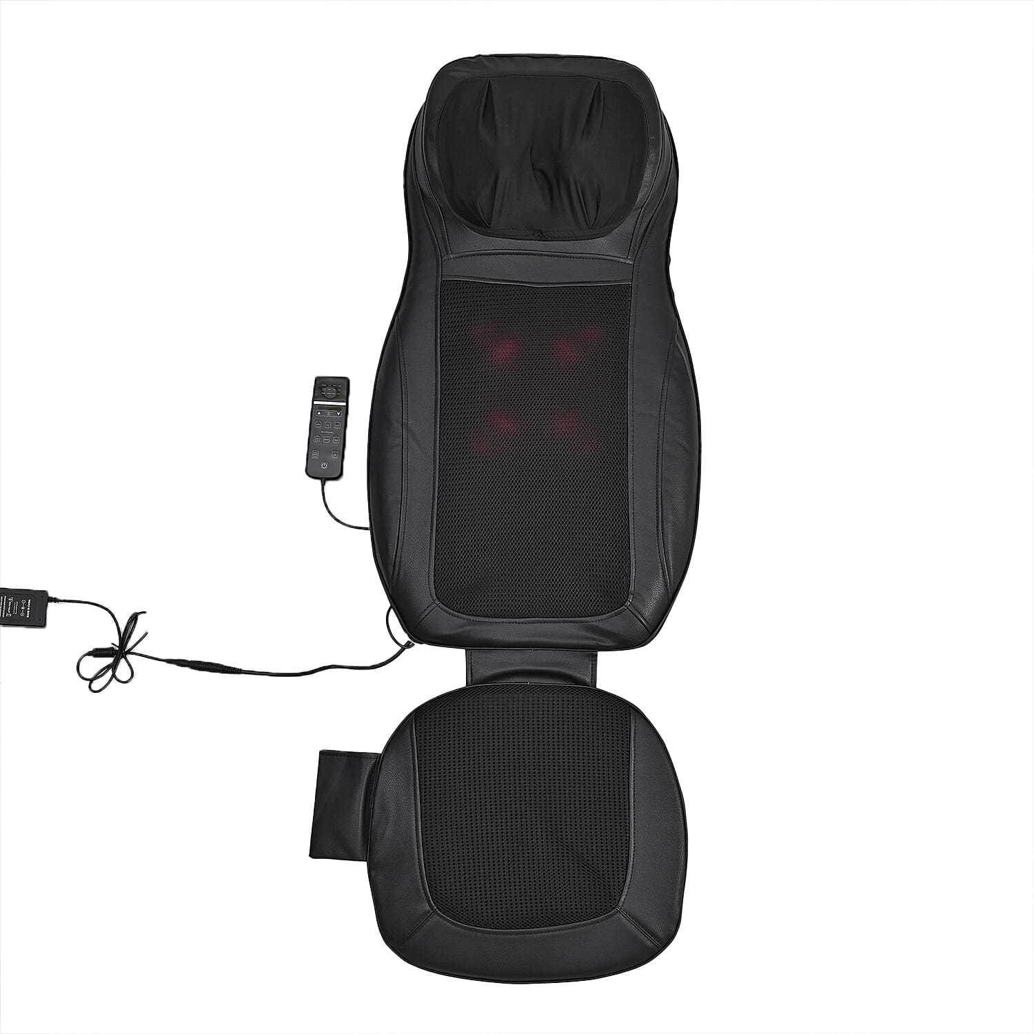 Shiatsu Neck and Back Massage Cushion with 8 Kneading Heads at Back