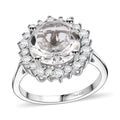 Epic Deal Brazilian Petalite, Multi Gemstone Ring in Rhodium Over Sterling Silver (Size 6.0) 6.50 ctw - Sticky add to cart bar