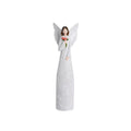 Resin Angel Holding Flowers Figurine (11.81") - Sticky add to cart bar