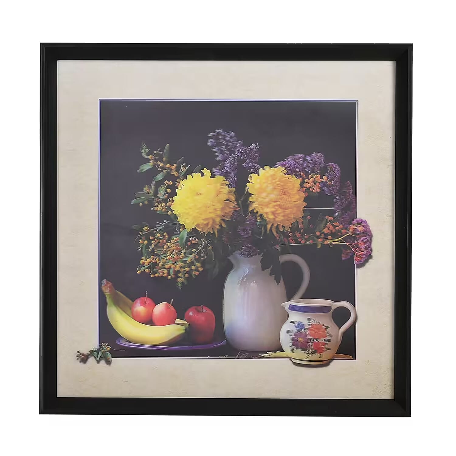 Decorative Flower Photo Frame (16.50"x16.50")