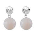 Opalite 56.00 ctw Earrings in Silvertone - Sticky add to cart bar