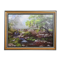 2 Waterfall Pictures in Photo Frame (16"x22")
