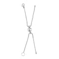 Stainless Steel Box Chain with 8mm Magnetic Lock and Lobster Lock - Sticky add to cart bar