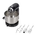 Black Multi-purpose 3.5L Stand Mixer with 2pcs Beaters and 2pcs Hooks (11.8"x8.2"x10.6") - Sticky add to cart bar