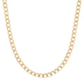 14K Yellow Gold 4mm Cuban Chain Necklace 22 Inches 8.20 Grams - Sticky add to cart bar