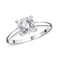 Diamond G-H I3 1.50 ctw Solitaire Ring in 14K White Gold - Sticky add to cart bar