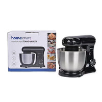 Black Stand Mixer Comes with Dough Hook, Bater, Egg Whisk and Bowl Cover
