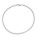Sterling Silver Chain Anklet (9 In) (3.60 g) - Sticky add to cart bar