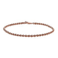 14K RG Over Sterling Silver Chain (9 Inches) (11.5 g) - Sticky add to cart bar
