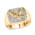 Karis Diamond Accent Men's Ring in 18K YG Plated (Size 10.0) - Sticky add to cart bar