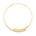 Clarte Sul Mare Collection Moissanite Necklace (16 Inches) in Vermeil YG Over Sterling Silver 1.80 ctw - Sticky add to cart bar