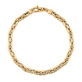 14K Yellow Gold Byzantine Chain Bracelet (7.50 In) 9.25 Grams - Sticky add to cart bar