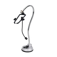 360-Degree Rotating Hands-Free Ultra Powerful 4.6'' Rubber Suction Cup Hair Tool Holder