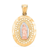 10K Yellow and Rose Gold Pendant 1.90 Grams