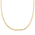 6mm Rope Chain Necklace in 10K Yellow Gold 13.60 Grams 26 Inches - Sticky add to cart bar