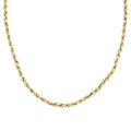 10K Yellow Gold 5.5mm Rope Chain Necklace 28 Inches 14.30 Grams - Sticky add to cart bar