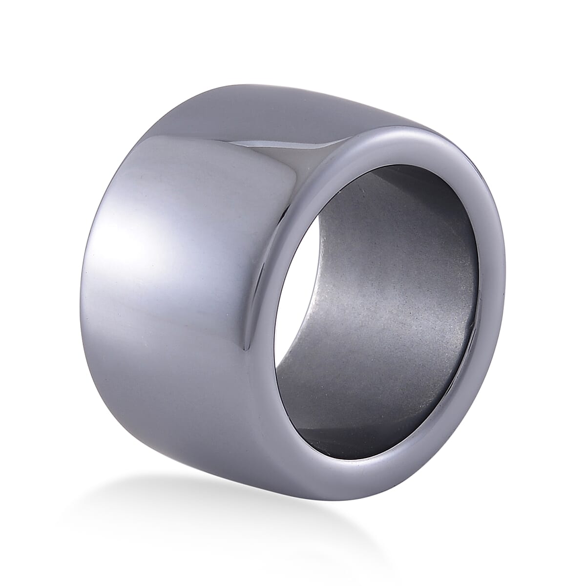 Terahertz 20mm Men's Ring (Size 5) 80.00 ctw